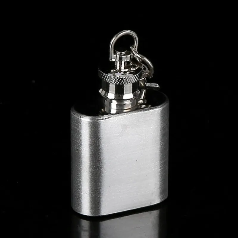 Wine Whisky Pot Tainless Steel Hip Flask Drinker Alcohol Bottle Portable Drinkware Flask 1PC 1oz glass bottle
