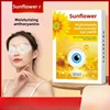 20Pcs Sunflower Multi-dimensional Anthocyanin Eye Protection Sticker Boxed Children's Vision Eye Sticker Cool Cold Compress 1