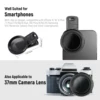 NEEWER 37mm Clip On ND2-ND400 Phone Camera Lens Filter Kit: Adjustable Neutral Density Filter with Phone Clip 4