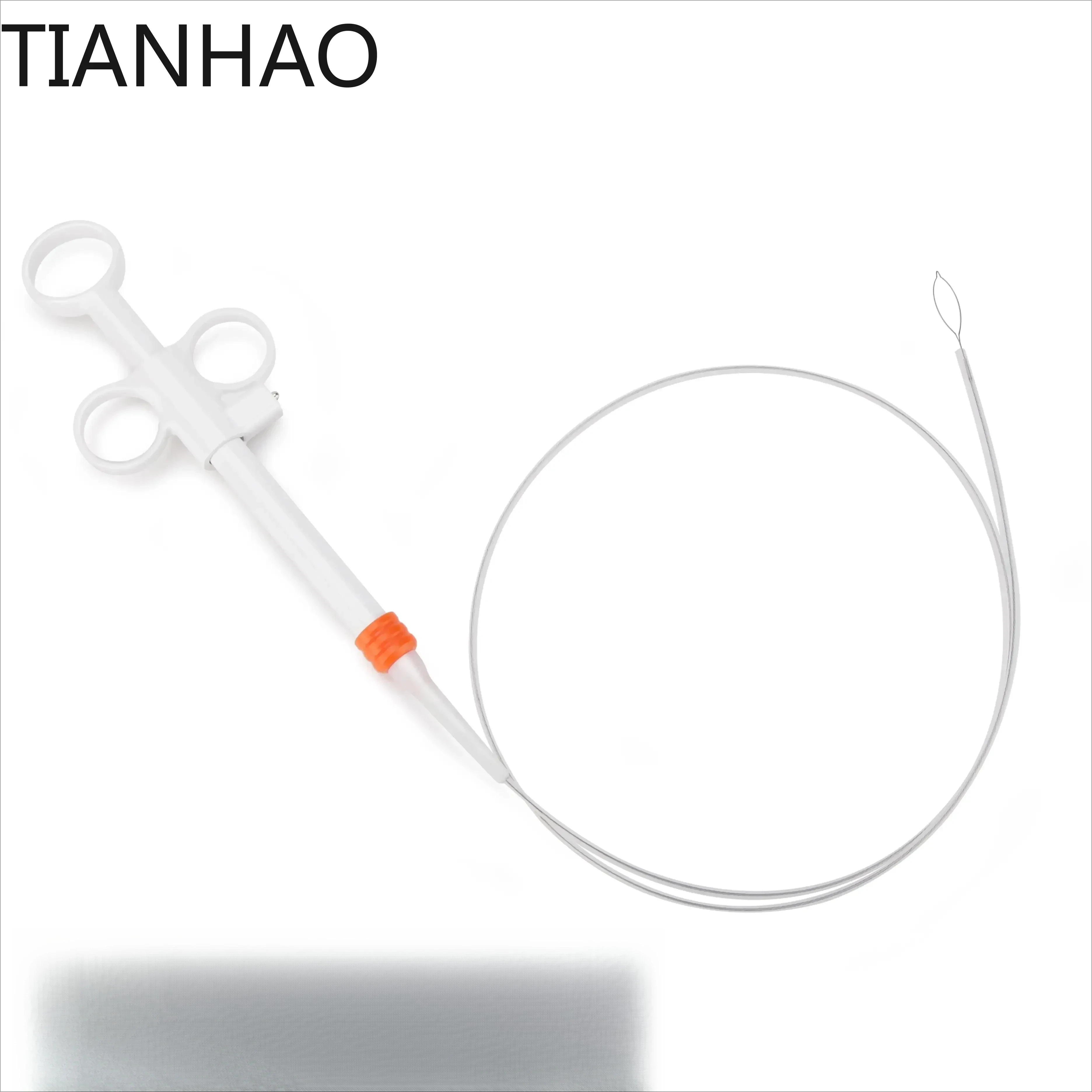 Disposable Rotatable Loopnet Disposable Pre-heat Treated Polypectomy Snare Endoscope Rotatable ...