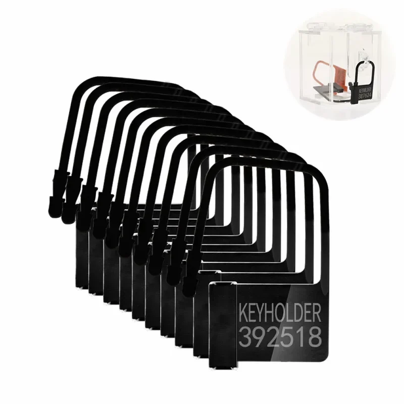Disposable Plastic Locking Pieces Cards Chastity Cage Accessories Serial Number penis chastity cage chastity lock sex toy chastity cage accessory
