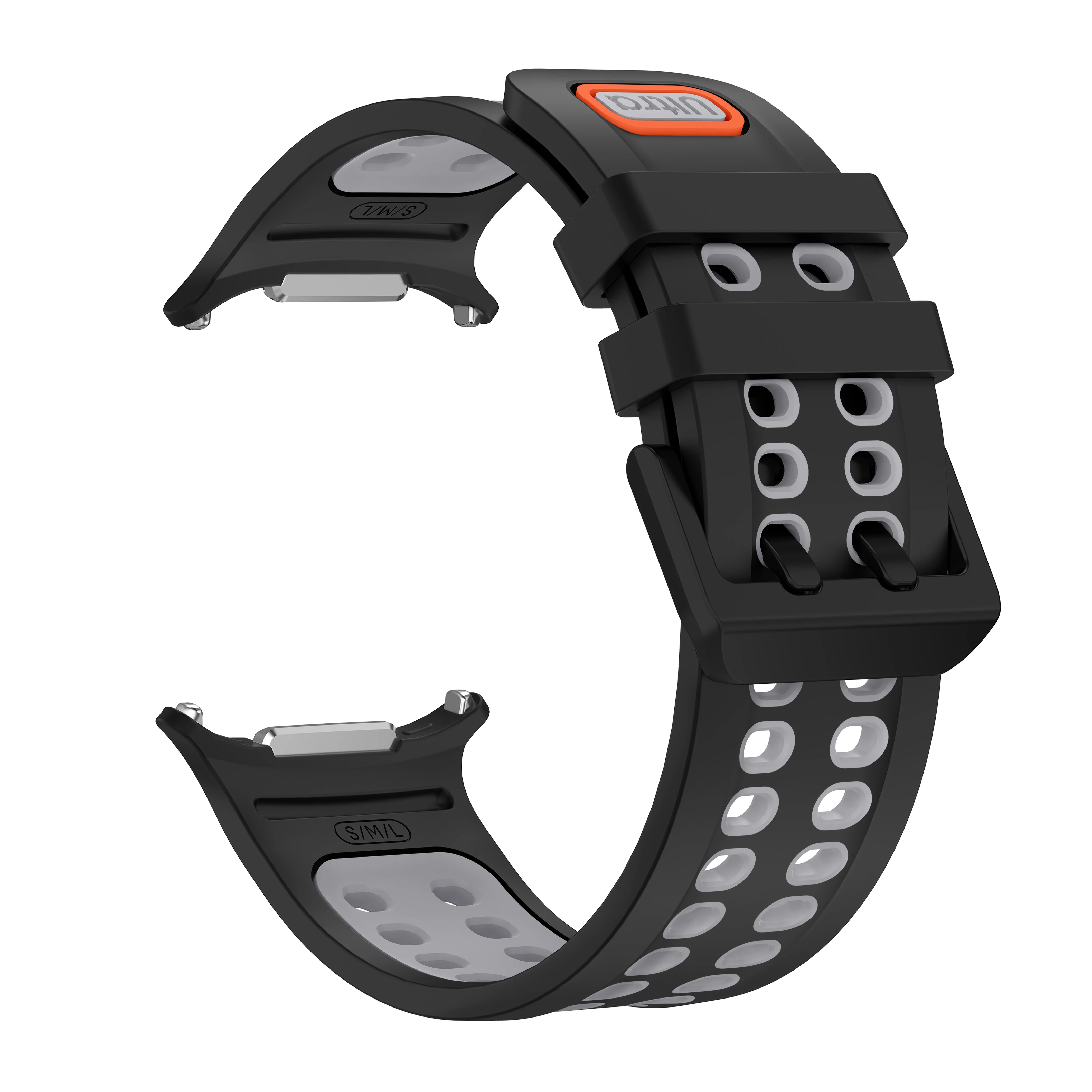 Premium Marine Band Silicone Strap Bracelet - 47mm Sports Watchband Accessory