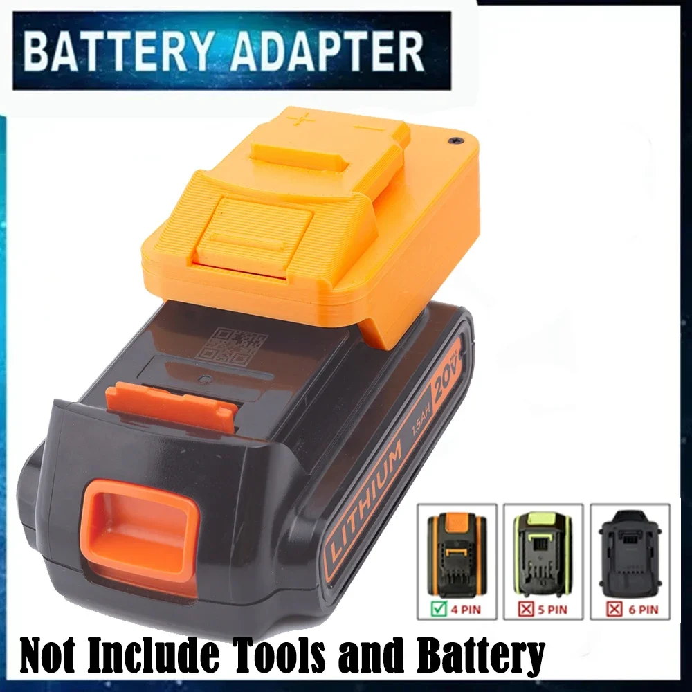 BLACK+DECKER 20V リチウムイオンバッテリー用バッテリー変換