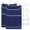 Door Hanging Laundry Hamper Bag, Hanging Laundry Basket With Large Opening And 2 Types Of Hooks For Whole Family Dirty Clothes 1