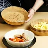20cm Air Fryer Paper Liner Pastry Accessories Airfryer Cooking Baking Paper Tool Aerogrill Parchment Oven Disposable Dishes 2