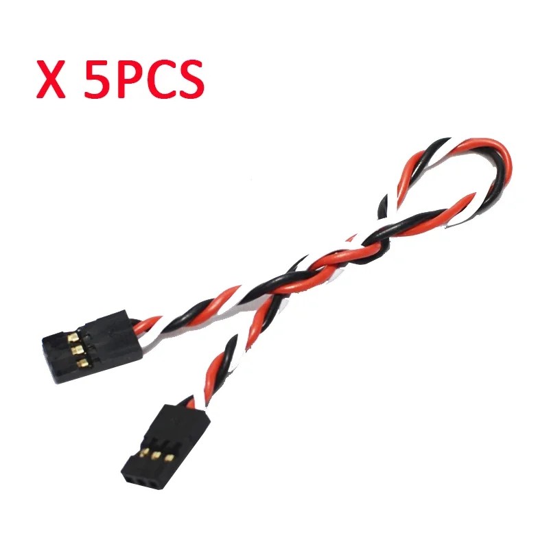 60 Nuclei Di Anti-Interferenza Servo Cavo Per Futaba/Jr, Servo Fpv Controllore Di Volo Giocattolo Di Rc E La Batteria