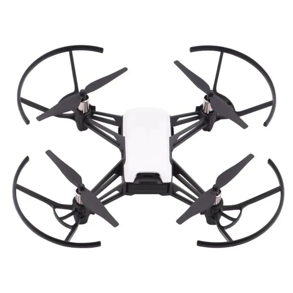 새로운 블랙 프로펠러 가드 프로텍터 플라스틱 5.6*8.2cm 프로펠러 블레이드 예비 부품 DJI Tello Drone 용 쿼드 콥터 프로펠러 범퍼