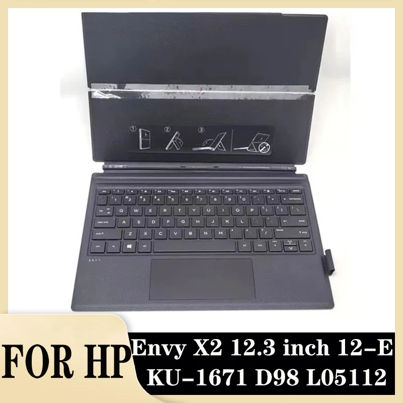 Nuovo/Org Per Hp Envy 12.3 "X2 12-E Palmrest Tastiera Usa Ku-16713Us2920W D98 L05112 Custodia Per Tastiera Base Muslimex