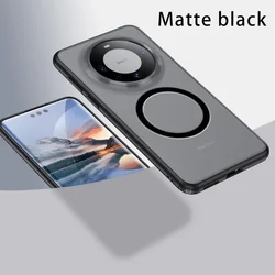 Custodia Acrilica Magnetica Shockproof MagSafe con Capacità di Ricarica Wireless - Finitura Opaca