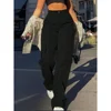 Loose Wide Leg Casual Pants for Women Workwear Style Comfortable Long Trousers Fashionable Loose Fit Female Fashion