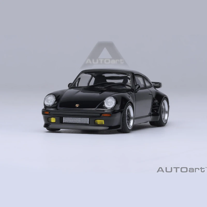 AUTOart 다이캐스트 1/64 스케일 911/930 터보 블랙 버드 ?   휴일 선물 회사 선물의 자동차 모델