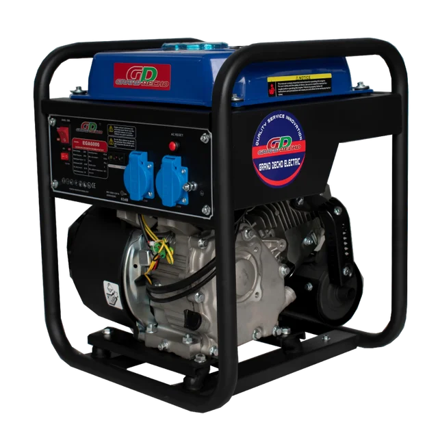 Générateur portable personnalisé EGA6000, générateur haute puissance 6000W pour la maison, le camping en plein air, l'alimentation de secours, EPA 1