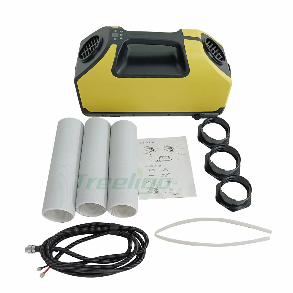 

12V Portable Mini Electric Camping Air Conditioning Outdoor Tent Air Conditioner 24V for Truck RV Motorhome Caravan Camper Van