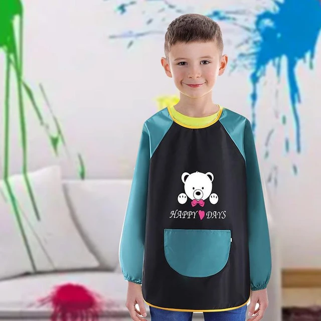 High Quality Kids Waterproof Painting Paint Apron for Kids - China Paint  Apron and Apron for Kids price