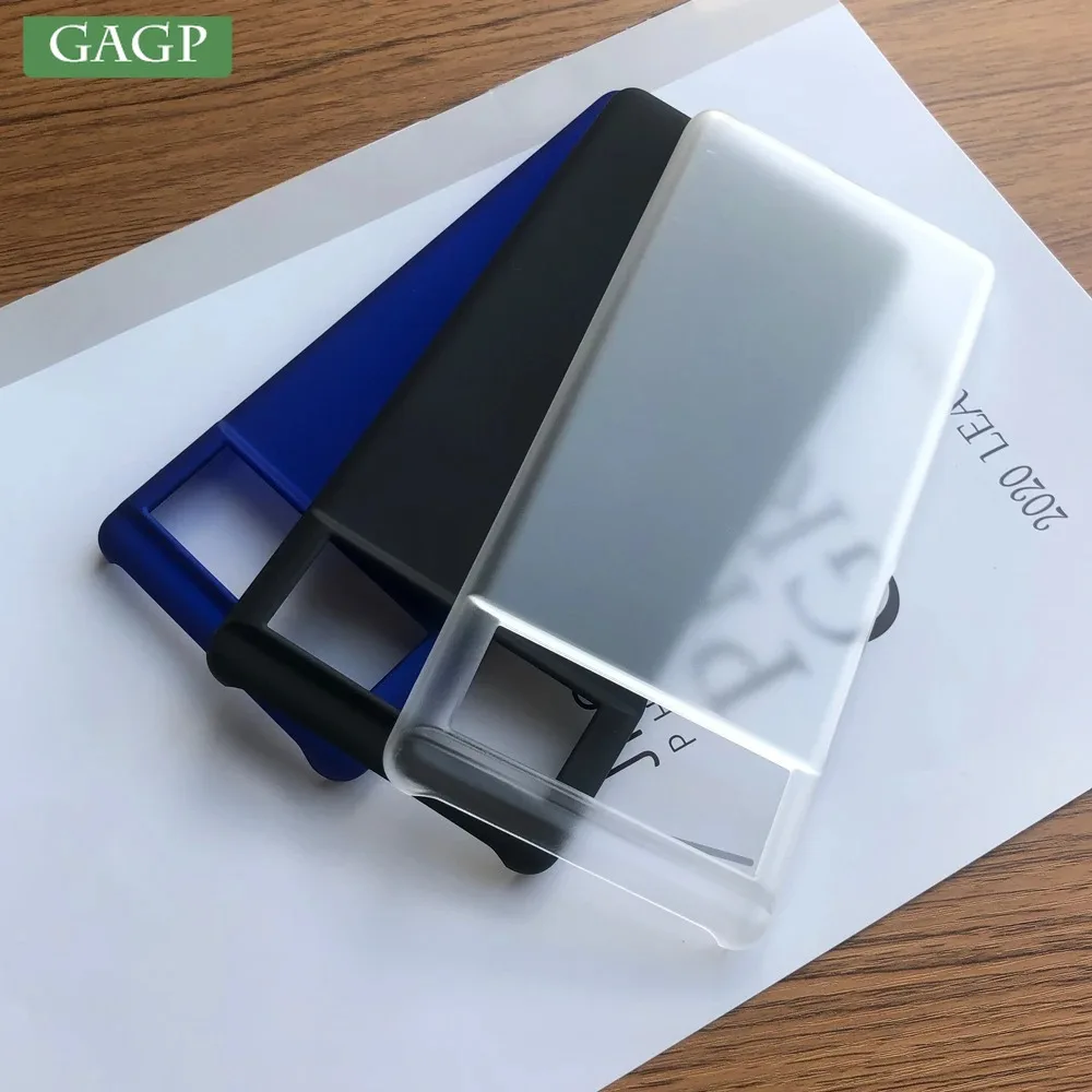 Sleek Matte Frosted Frameless Phone Case - Slim Transparent PC Cover