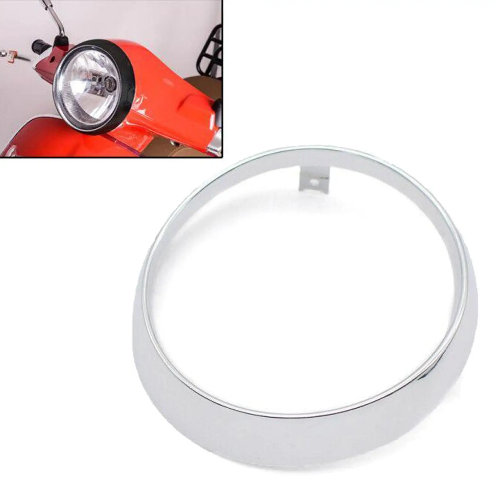 

Motorcycles Headlamp Trim Ring Compatible for Vespa Primavera 150 250 300