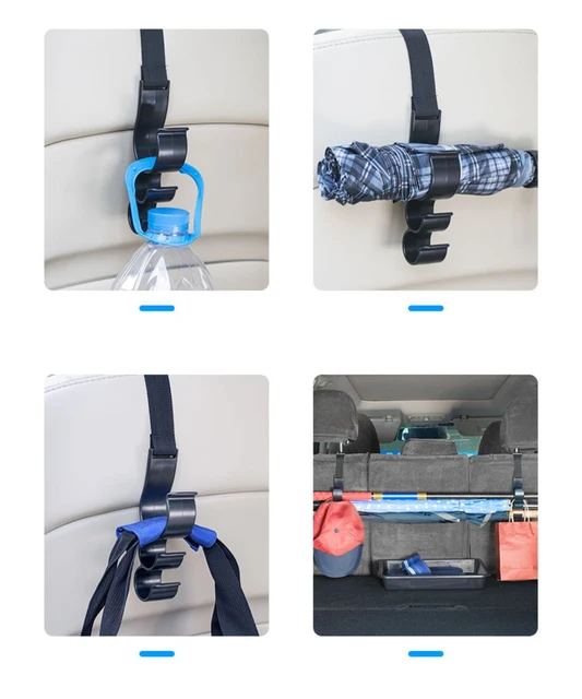 2 stücke Auto Sitz Zurück Speicher Haken Verlängern Multi-funktion Hinten  Sitz Kopfstütze Stamm Hängen Haken Für Auto Regenschirm tasche Halter -  AliExpress