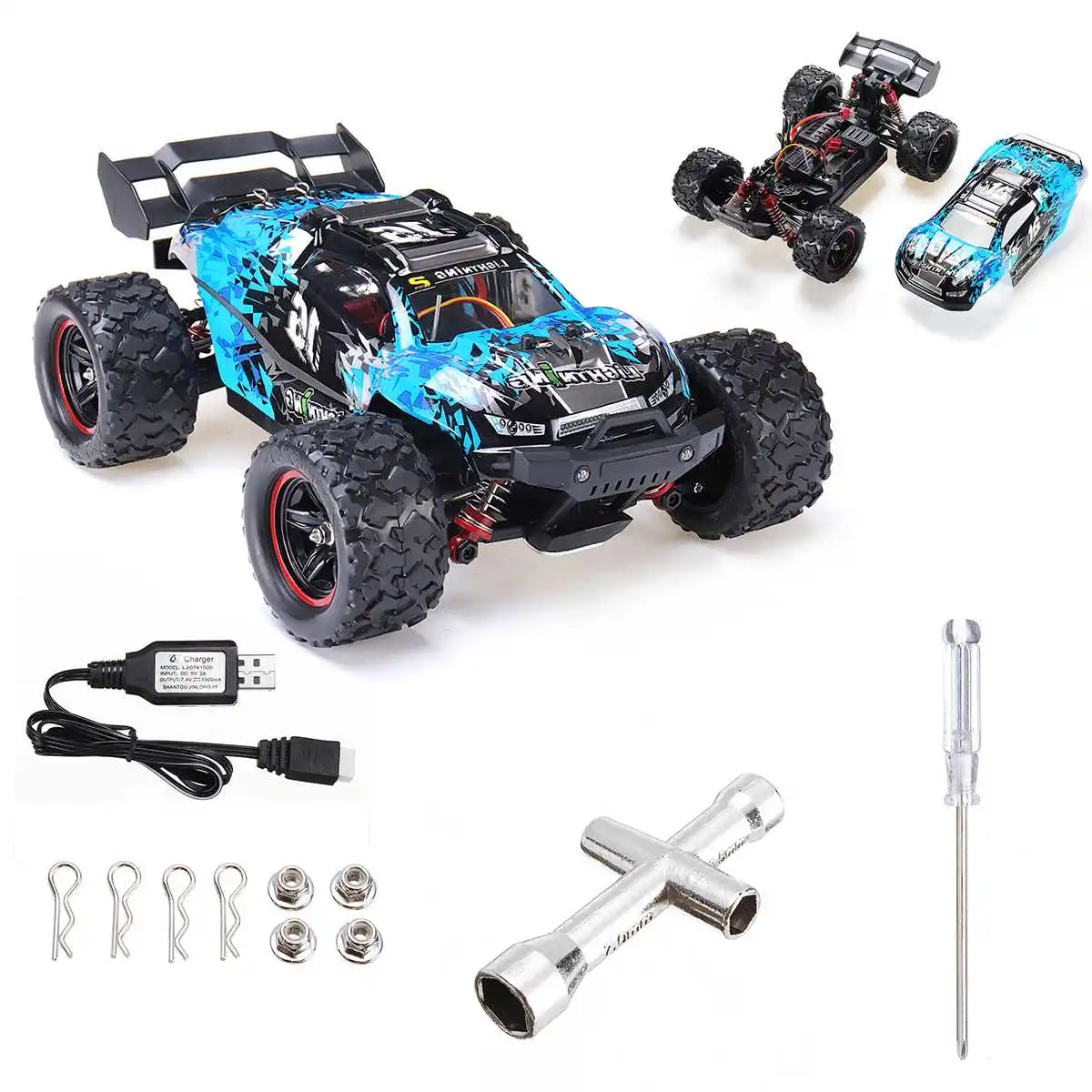HS 18421 18422 18423 1/18 RC автомобиль 2,4G бесщеточный бездорожье высокая скорость 52 км/ч RC модели автомобилей Полный пропорциональный контроль