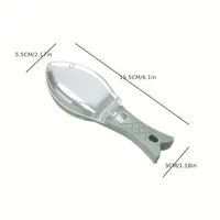 Grattoir à écailles de poisson pour enlever rapidement la peau du poisson, brosse, râpe, nettoyant, outil de cuisine, éplucheur, aide, comparateur, gadgets, 1 pièce 3