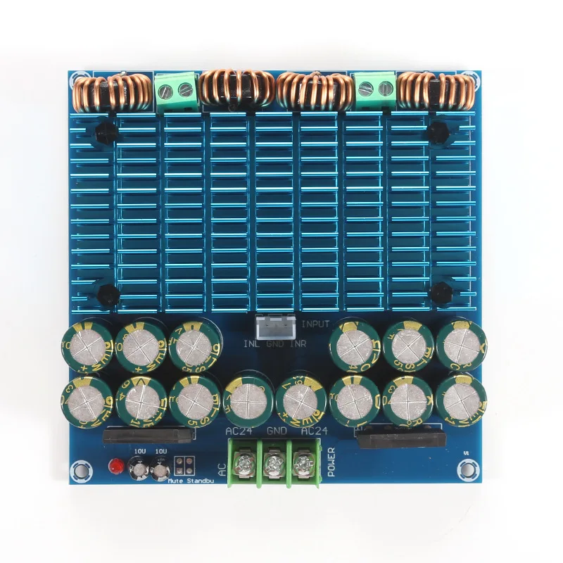 XH-M252 초고출력 TDA8954TH 듀얼 칩 클래스 D 디지털 앰프 보드 오디오 앰프 보드 420W*2