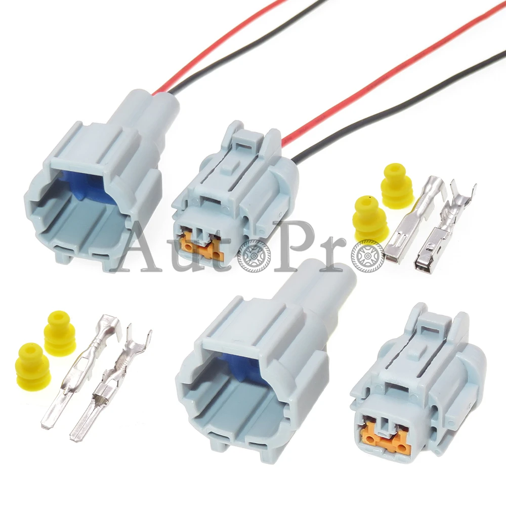 

1 Set 2 Hole PB291-02127 6188-0554 6185-0867 Car Starter Flog Lamp Waterproof Wire Cable Socket Auto Male Female Docking Plug