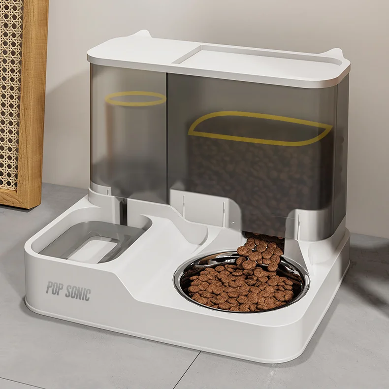 cat dog integrated semi-automatic food supply machine water supply machine/water machine automatic food