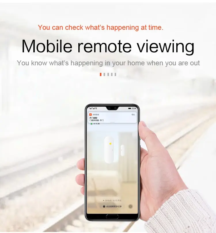 Tuya Smart WiFi Door Sensor Open Close Detector Smartlife App Control Notification Compatible with Alexa Google Home - Image 5