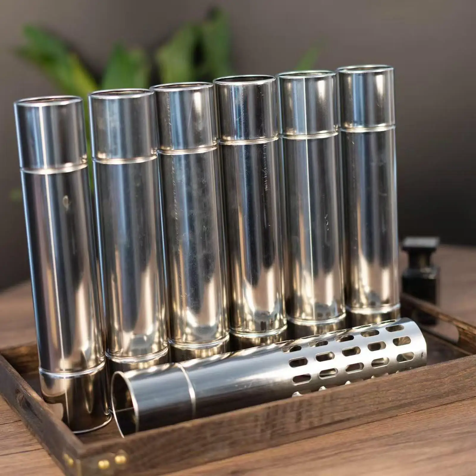 Fast Heating Dissipation Stove Chimney Stainless Steel Extension Tube for Outdoor Camping Tent Stove Fast Heating Dissipation Stove Chimney Stainless Steel Extension Tube for Outdoor Camping Tent Stove