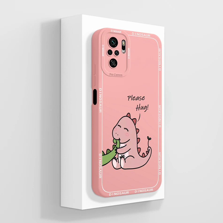 Luxurious Soft Silicone Shockproof Back Cover for POCO M5S - Full Protection Fashion Case