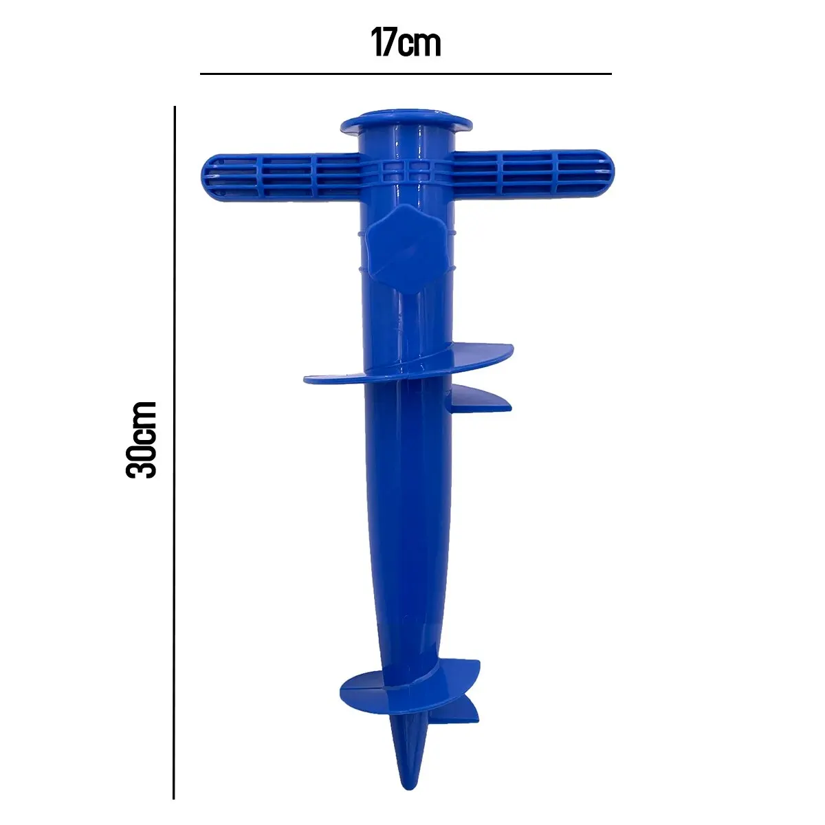 1 Piece of Plastic Umbrella Plug Beach Umbrella Base Floor Fork Accessory Beach Umbrella Insert 3