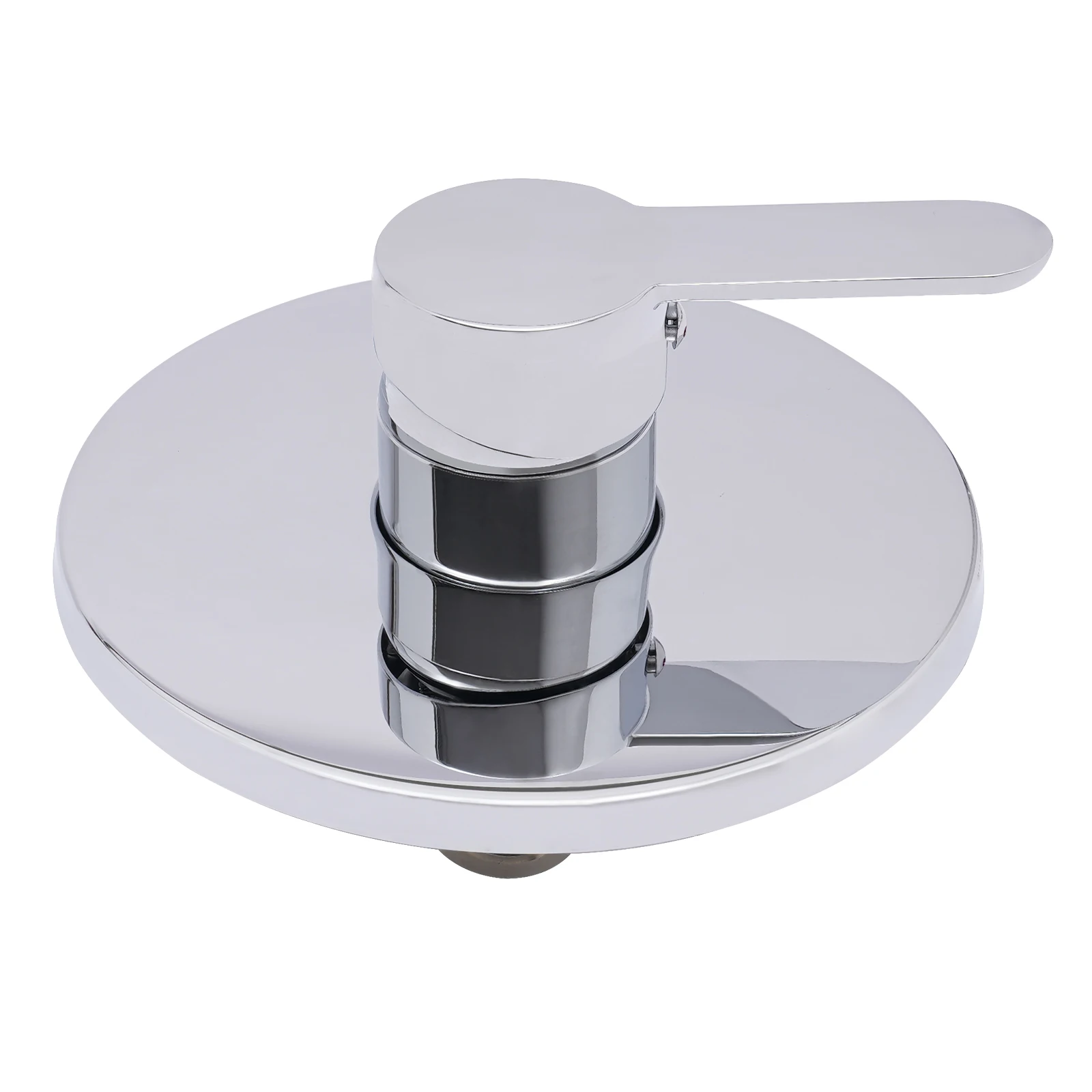 Single-Function Shower Handle Valve Trim Kit Shower Valves Chrome Wall Mount Brass Faucet Rough-In Valve Bathroom i
