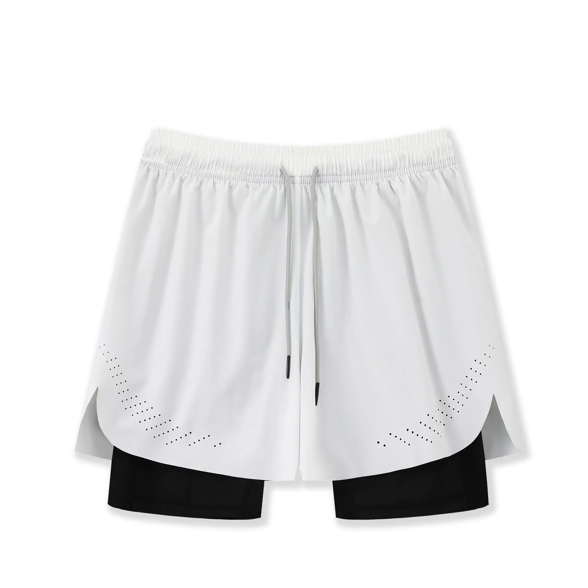 

Quick Drying American Basketball Pants with Lining, Breathable Fitness Shorts