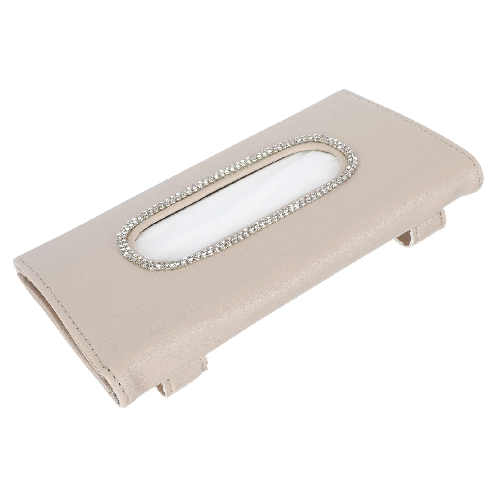 

1PC Convenient Car Visor Tissue Holder Napkin Container Hanging Tissue Box