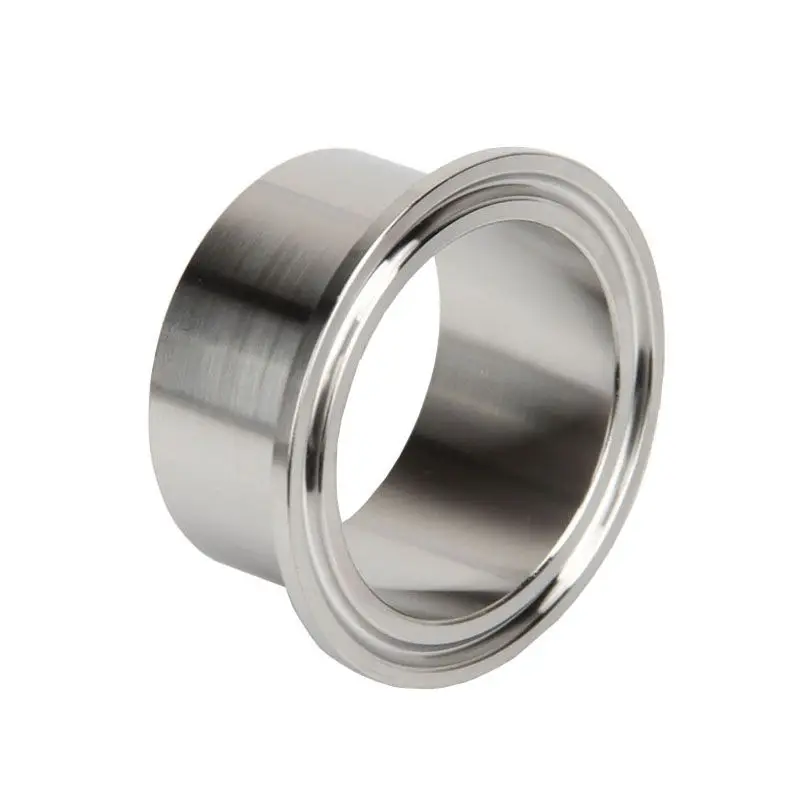 304 Stainless Steel Tri Clamp Weld On Ferrule 3/4" 1.5" 2" 3" 4" 6" 8" Beer Keg Still Adapter pipe fitting water faucet adapter tee adapter