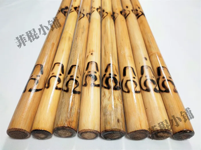 

Bull Head Pattern Short Vine Stick Car Mounted Self Defense Martial Arts Training Practical Battle Bruce Lee Philippine Wand