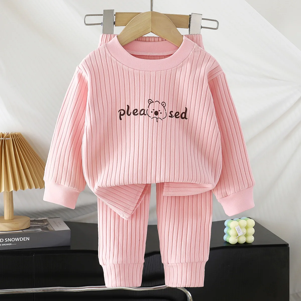 Kids Cartoon Pajamas 2pcs/set for Boys Girls Home Wear Kids Casual Sleepwear Long Sleeve Pajamas Bottoms Suit Cute Gifts