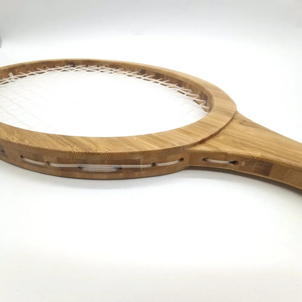 Ancienne raquette de tennis en bois eastern décorative