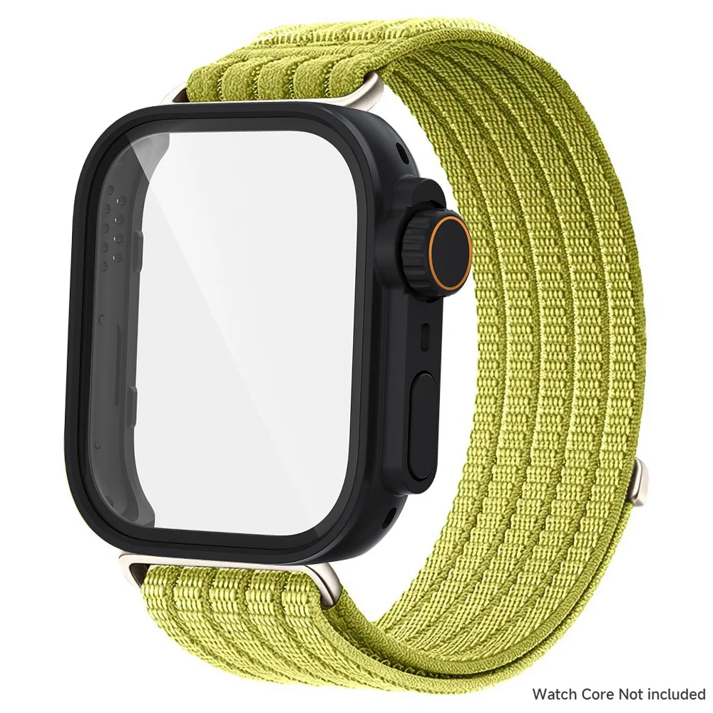 Nylon Band Bracelet with Bumper Frame Protector and Glass Screen Guard