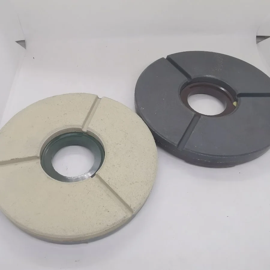 6 Zoll 8 Zoll Harz-Polierpad für Nasspolitur, scharfer Typ, flexibles Schleifpolierpad zum Schleifen von Marmor, Granit und Stein.
