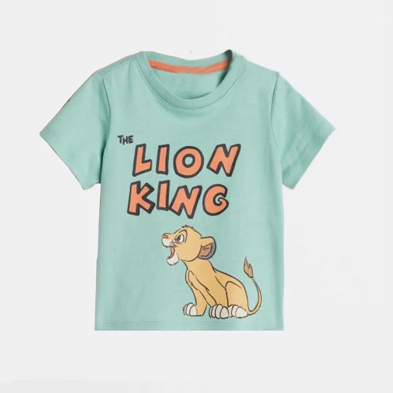 Mickey Tees Disney 2024 New Clothes For Boys And Girls Fashion Casual Loose Thin Round Neck Base Shirt Kids Short Sleeve Tees 3