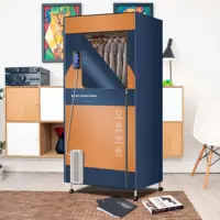 Портативная электрическая сушилка для одежды, 110 В-1600 Вт, подогрев одежды, путешествия, с таймером, электрическая сушилка для одежды — изображение 5