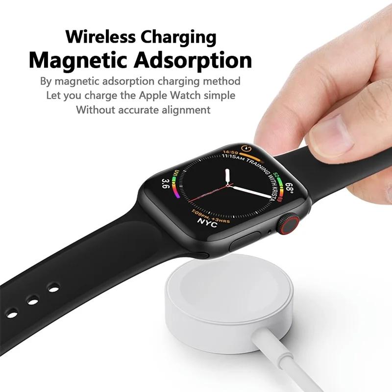 Magnetic Wireless Charger For Apple iWatch Series 9 8 7 SE 6 5 USB C Charging Cable Accessories
