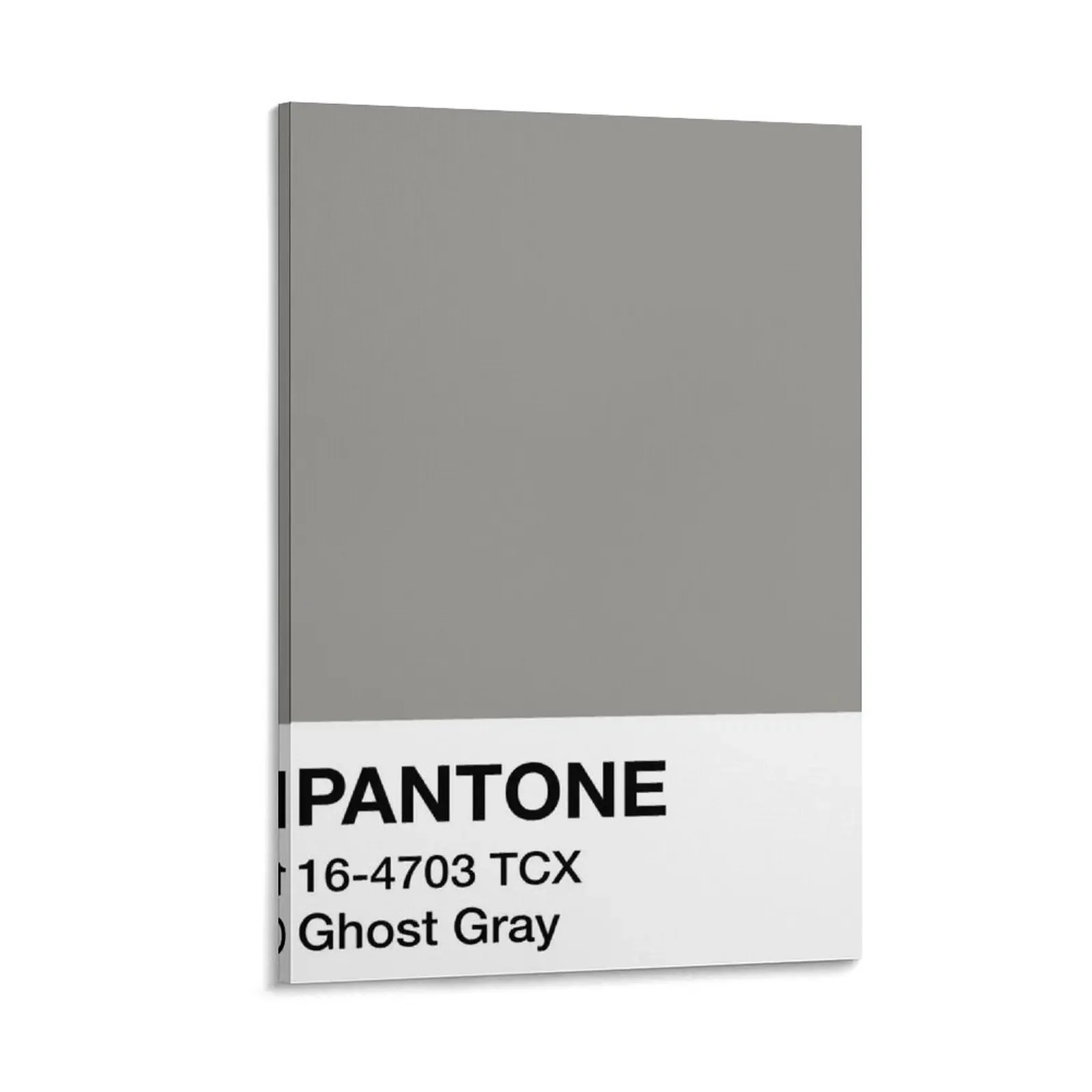 

Pantone Ghost Gray Canvas Painting accessories for home decor Wall decoration frame