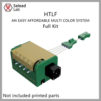 Seleadlab HTLF Kit completo Happy Turtle Letuce Feeder Small BoxTurtle Un sistema multicolore facile e conveniente per stampante 3D Voron
