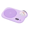 Lovely Cat 3 Gear Temperature 8 Hours Auto-off Coffee Milk Water Mug Warmer Heating Cup Coaster Mat with Night Light Cup Heater 6