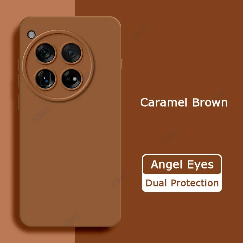 Luxury Angel Eyes Square Liquid Silicone Case Cover - Soft 360 Shockproof Mobile Phone Shell