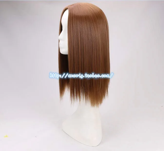 Halloween Women Ginny Molly Weasley Brown Wig Ginny Role Play Brown Straight Hair Costumes