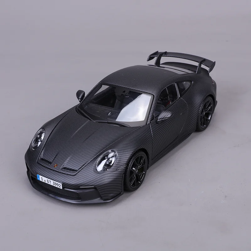 New Bburago 1:18 50th Anniversary Carbon Fiber Porsche 911 Gt3
