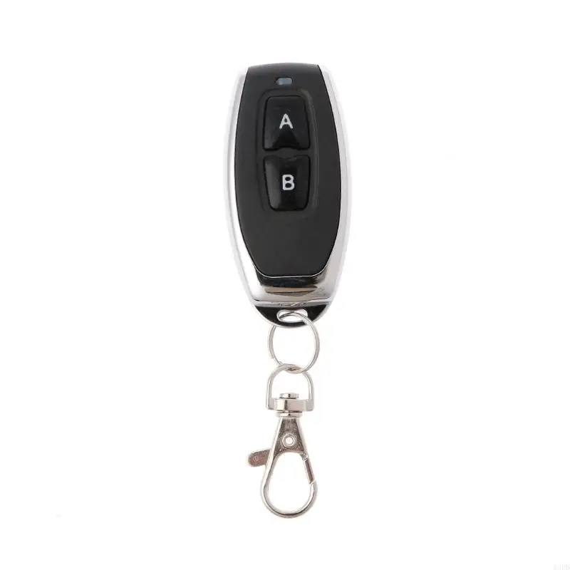 Remote Control for Key Fob 2 Buttons Universal Cloning Wireless Remote Control Switch 433mhz for Car Garage Door Gate H
