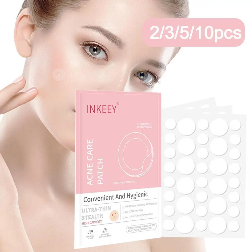 72-360Pcs 0.1mm Acne Pimple Patch Sticker Invisible Blemish Spot Cover Waterproof Healing Pimple Absorb Acne Treatment Skin Care 30g pet paw balm natural skin healing balm paw soother moisturising cream for repairing dry and cracked skin dog cat skin care